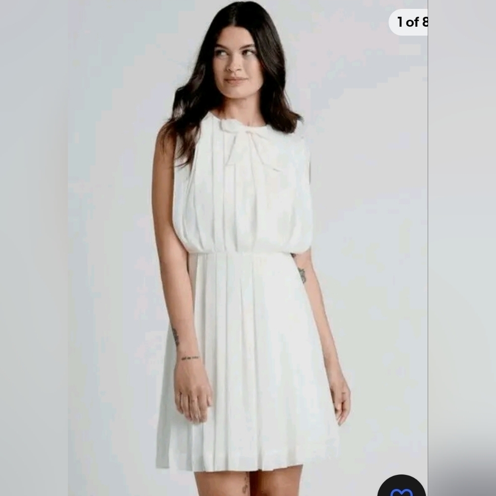 NWT Modcloth The Pleatest  Things Mini Dress Size XS